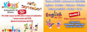promozione settembre